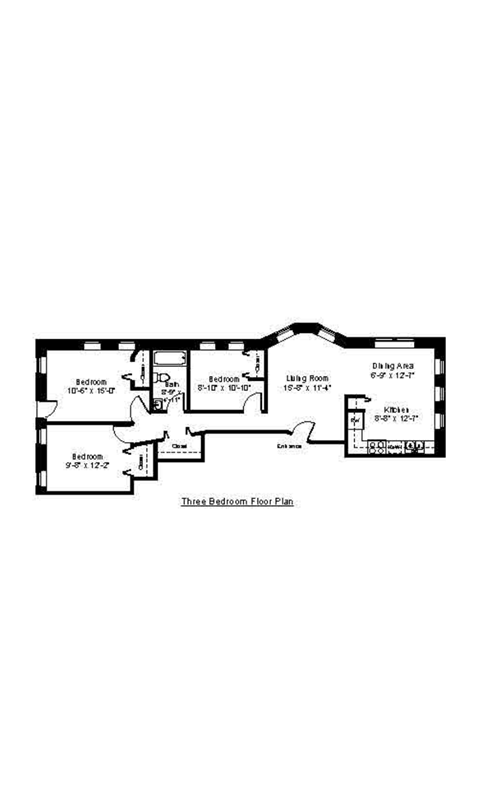 Three Bedroom Floorplans. at Cumberland Homes, Springfield